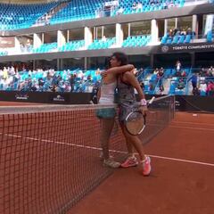 Arruabarrena acaba con Carla Suárez a las primeras de cambio