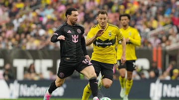 Columbus Crew lost their unbeaten record with a first half header from Benjamin Cremaschi the difference between the teams.