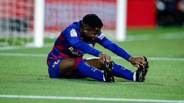 31 Ansu Fati of FC Barcelona during the La Liga Santander match between FC Barcelona and RC Celta in Camp Nou Stadium in Barcelona 09 of November of 2019, Spain.
 
 
 09/11/2019 ONLY FOR USE IN SPAIN