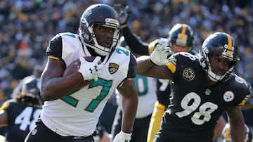 Fournette promedió 80 yardas por partido en 2017.