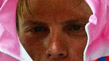 <B>ROSA.</B> Danilo Di Luca se vestirá una jornada más con la <i>maglia</i> rosa de líder.