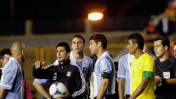 Suspendido por falta de iluminación el Argentina-Brasil