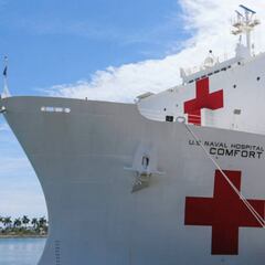 COVID-19: En Nueva York usarán barco de la Marina como hospital