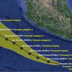 “Celia” se convertirá en huracán, prevé Conagua: trayectoria y afectaciones en México
