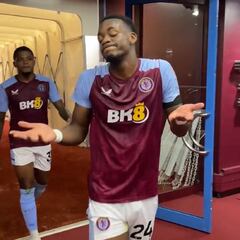 Aston Villa compara gesto de Jhon Durán con uno Michael Jordan