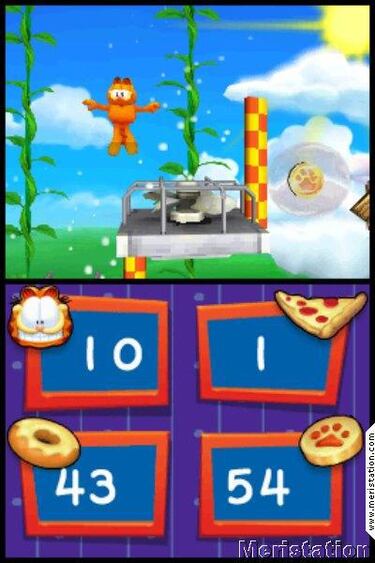 La pesadilla de Garfield se deja ver en Nintendo DS