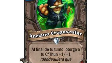 HearthStone: Susurros de los Dioses Antiguos