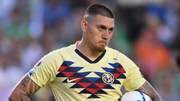 El atacante chileno del América se fracturó el peroné y no regresará hasta noviembre. Aquí su balance al momento.