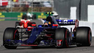 Carlos Sainz en Rusia.