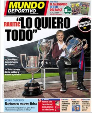 Portadas de la prensa deportiva