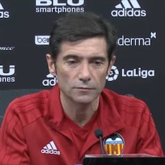 Marcelino: "¿Batshuayi? Si un compañero lo hace mejor pondré a ese"