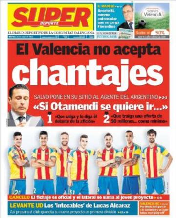 Portadas de la prensa deportiva