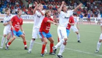 Jugadores del Castilla, filial del Real Madrid