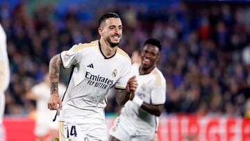 01/02/24 PARTIDO PRIMERA DIVISION
GETAFE - REAL MADRID
ALEGRIA GOL 0-2 JOSELU