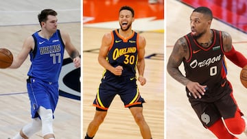 Con la presencia de Curry en el quinteto inicial casi asegurada, Lillard le pisa los talones a Doncic. El voto de los jugadores será decisivo. En unas horas se sabrán los titulares.