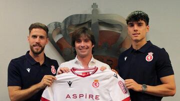 Calero e Hinojo, presentados como nuevos jugadores de la Cultural.