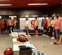 El loco recibimiento al héroe del Athletic ante Barcelona