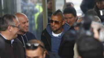 Arturo Vidal viaj&oacute; a Alemania luego de realizar sus &uacute;ltimas actividades en el pa&iacute;s.