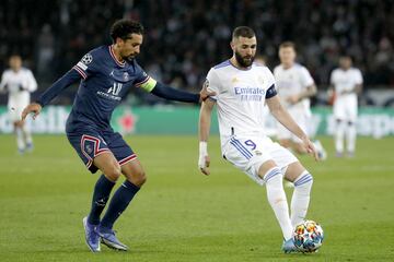 Marquinhos y Benzema.