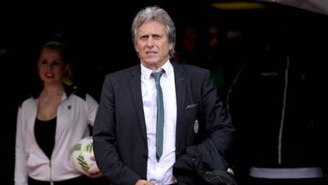 Jorge Jesus con el Sporting de Portugal. 