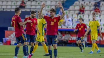 Puado, goleador ante Lituania.