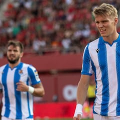 Ødegaard firma el final de la maldición txuri-urdin en Mallorca