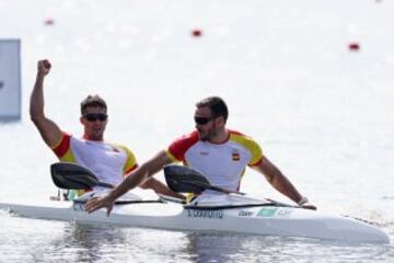 Saúl Craviotto y Cristian Toro dieron la octava medalla a España, lograron el oro en la prueba de piragüismo K2 200