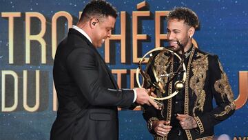 Neymar, el mejor de la Ligue 1 jugando media temporada
