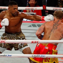 Anthony Joshua le enseña lo que es el respeto a Jake Paul con un nocaut contundente