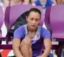 Jessica Ennis, oro olímpico en heptatlón, baja en Moscú