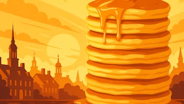 Pancakes in Williamsburg - artist's impression