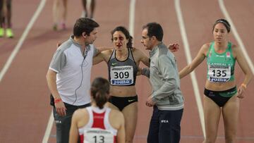 Nuria Fernández, "bien": "Con puntos en la ceja y mareadilla"