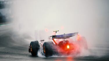 Lewis Hamilton durante el Gran Premio de Gran Bretaña de Fórmula 1 disputado en el circuito de Silverstone.