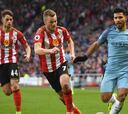 El City sin Claudio Bravo venció sin problemas al Sunderland