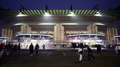 San Siro cerró las puertas: el éxodo de Inter y Milan