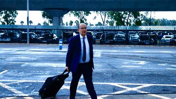 Pepe Castro, en la expedición del Sevilla a Copenhague. Toni Rodríguez/Diario As