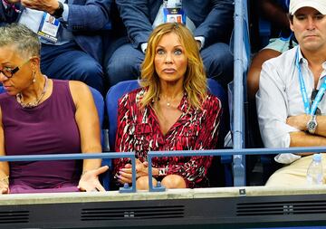 Vanessa Williams durante la final del US Open entre Coco Gauff  y Aryna Sabalenka en el USTA Billie Jean King National Tennis Center.