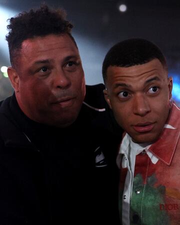 Ronaldo Nazario y Kylian Mbappé.