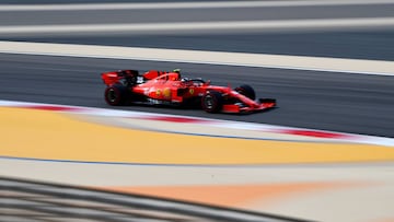 Charles Leclerc, Ferrari SF90 (Bahréin, F1 2019).