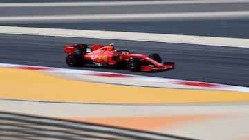 Charles Leclerc, Ferrari SF90 (Bahr&eacute;in, F1 2019). 