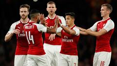 Alexis aporta una asistencia y el Arsenal cumple con lo justo