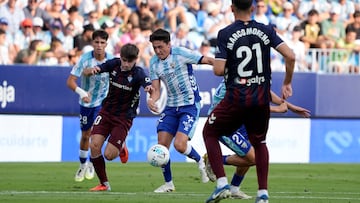 Málaga CF-SD. Eibar.
Liga Hypermotion.
Dotor.