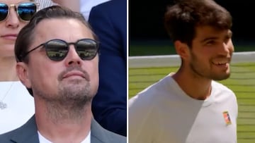 Carlos Alcaraz leaves Leonardo DiCaprio speechless with unbelievable shot at Wimbledon
