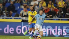 El Celta roba y Las Palmas pasa