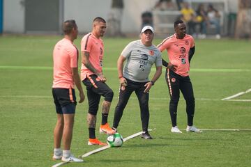 Miguel Herrera no se muestra preocupado por el plantel que tiene, admitió que el torneo pasado las lesiones le pasaron factura por lo que tuvo que echar mano de la cantera pero ahora ve diferente a su escuadra. Hasta el momento no espera que se incorporen más jugadores.