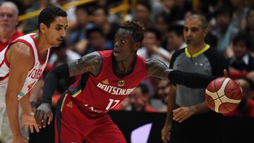 Dennis Schröder con la selección alemana