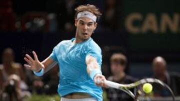 Nadal se aleja de Djokovic en la ATP, a la espera del Masters