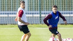 Aduriz, ante Unai L&oacute;pez