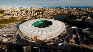 El estadio Arena Fonte Nova.