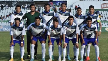 El Leviatán FC, con el uniforme del Inter de Milán, previo a su duelo ante Cafetaleros